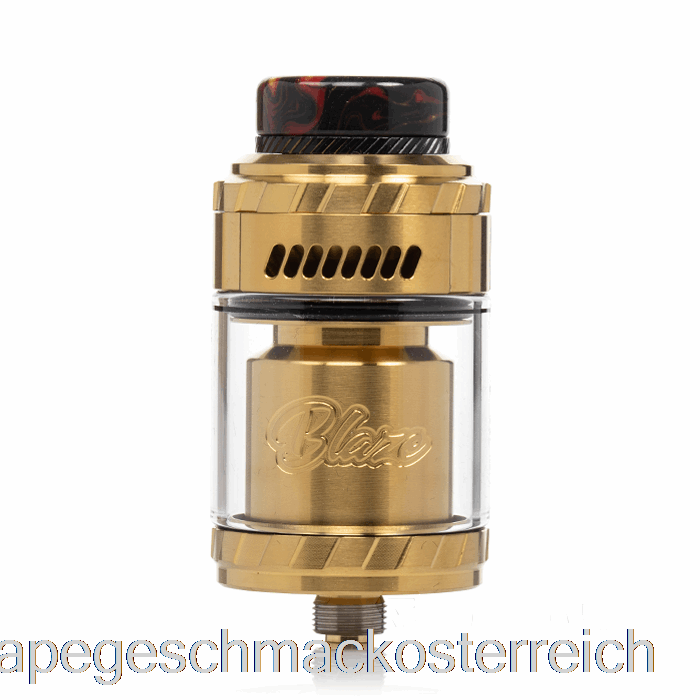 Thunderhead Creations Blaze Solo 25mm RTA Gold Vape Geschmack